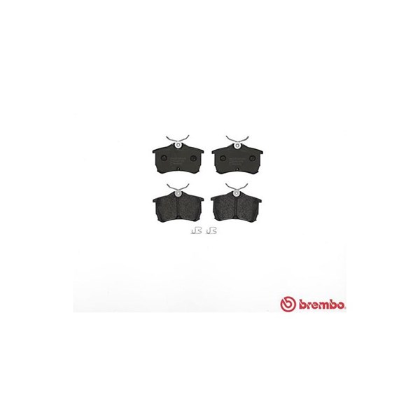 Bromsbeläggsats, Bakaxel Brembo P 28 030 BREMBO