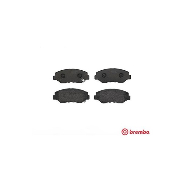 Bromsbeläggsats, Framaxel BREMBO