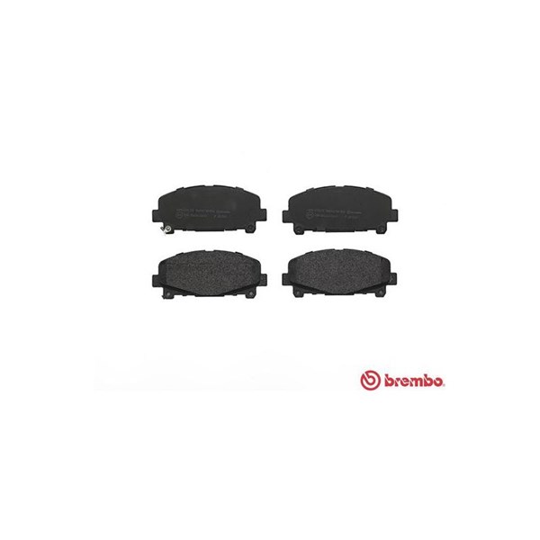 Bromsbeläggsats, Framaxel Brembo P 28 043 BREMBO