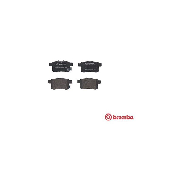 Bromsbeläggsats, Bakaxel Brembo P 28 072 BREMBO