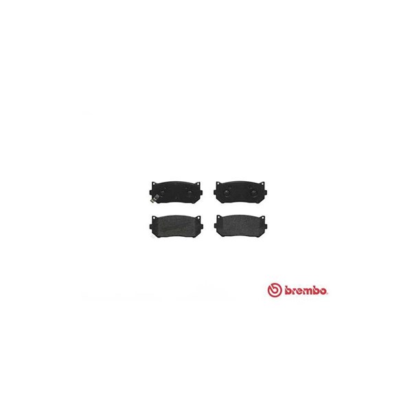 Bromsbeläggsats, Bakaxel Brembo P 30 008 BREMBO