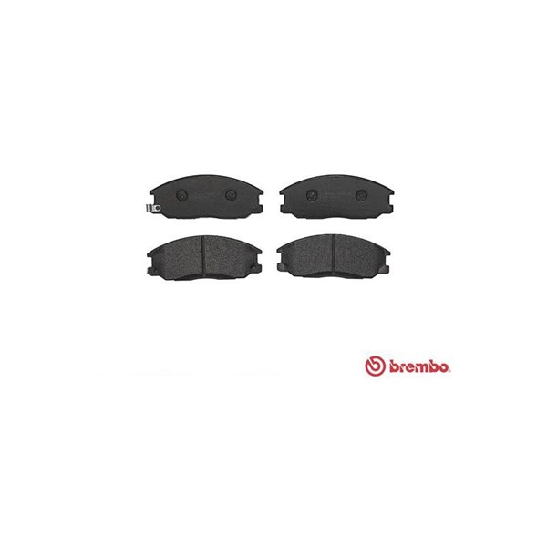 Bromsbeläggsats, Framaxel BREMBO
