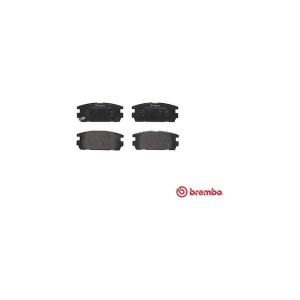 Bromsbeläggsats, Bakaxel Brembo P 30 021 BREMBO