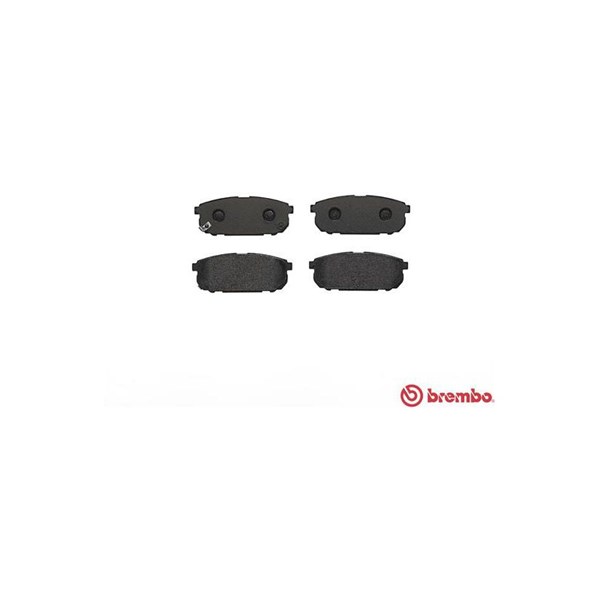 Bromsbeläggsats, Bakaxel Brembo P 30 023 BREMBO