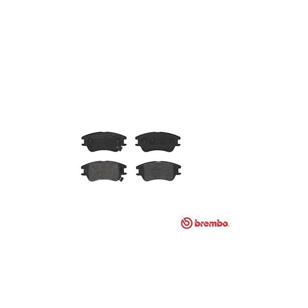 Bromsbeläggsats, Framaxel Brembo P 30 027 BREMBO