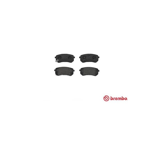 Bromsbeläggsats, Bakaxel BREMBO