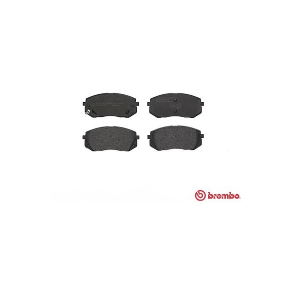 Bromsbeläggsats, Framaxel Brembo P 30 039 BREMBO