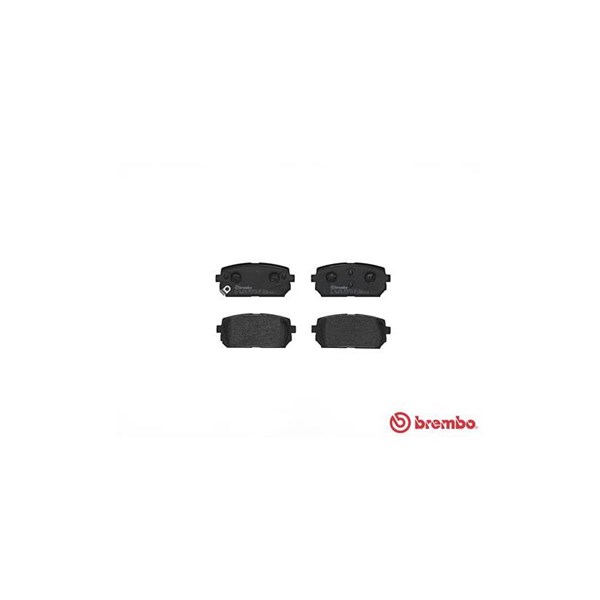 Bromsbeläggsats, Bakaxel Brembo P 30 040 BREMBO