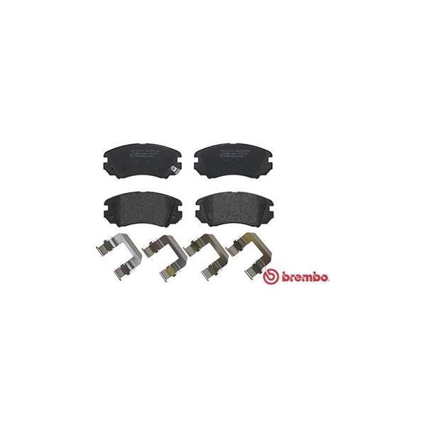 Bromsbeläggsats, Framaxel Brembo P 30 043 BREMBO