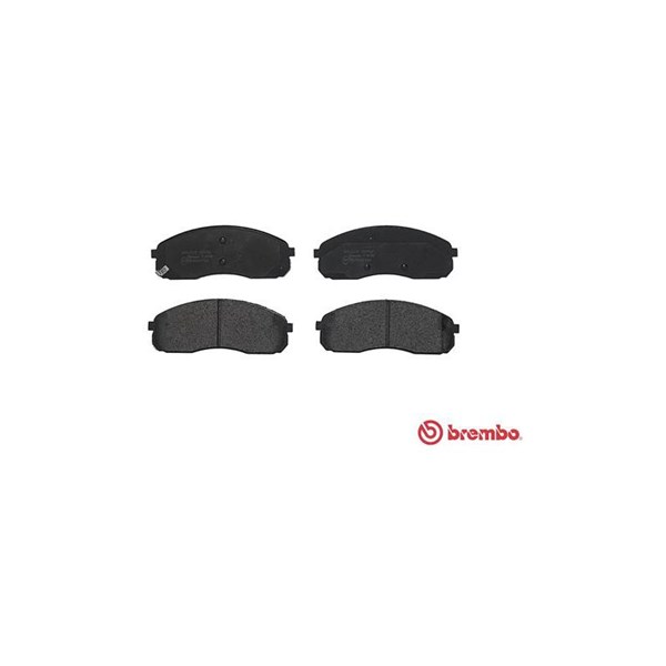 Bromsbeläggsats, Framaxel Brembo P 30 058 BREMBO