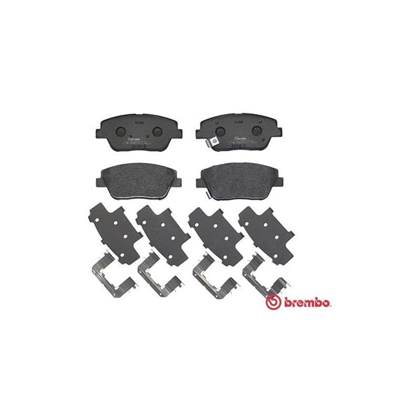 Bromsbeläggsats, Framaxel Brembo P 30 066 BREMBO