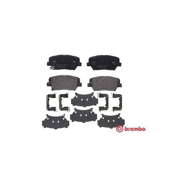 Bromsbeläggsats, Framaxel Brembo P 30 070 BREMBO