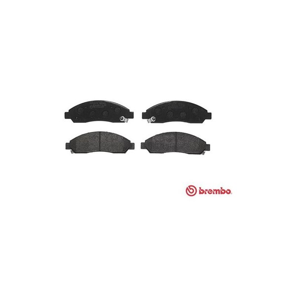 Bromsbeläggsats, Framaxel BREMBO