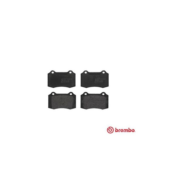 Bromsbeläggsats, Framaxel, Bakaxel Brembo P 36 020 BREMBO
