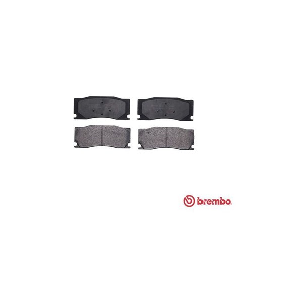Bromsbeläggsats, Framaxel Brembo P 36 023 BREMBO