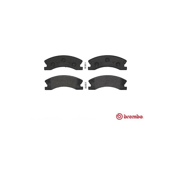 Bromsbeläggsats, Framaxel Brembo P 37 008 BREMBO
