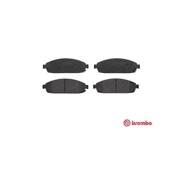 Bromsbeläggsats, Framaxel Brembo P 37 010 BREMBO