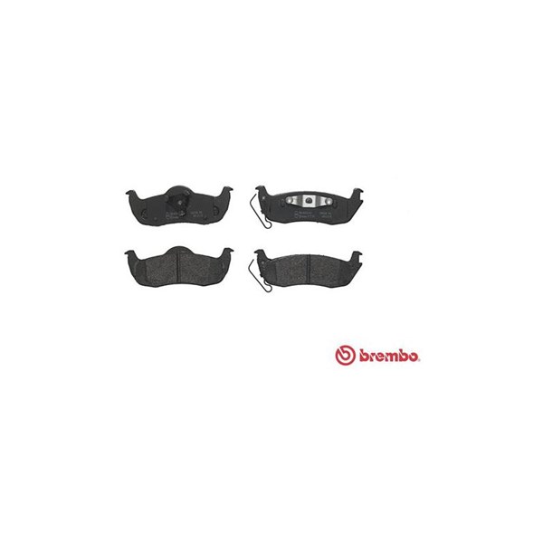 Bromsbeläggsats, Bakaxel Brembo P 37 011 BREMBO