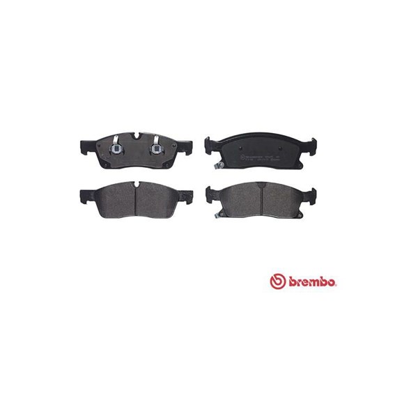 Bromsbeläggsats Ventilerad, Framaxel Brembo P 37 015 BREMBO