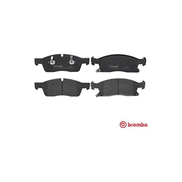Bromsbeläggsats Ventilerad, Framaxel Brembo P 37 017 BREMBO