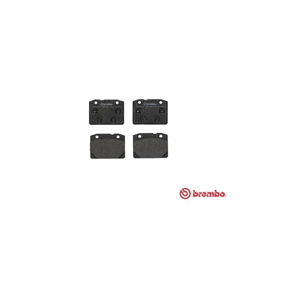 Bromsbeläggsats, Framaxel Brembo P 41 001 BREMBO