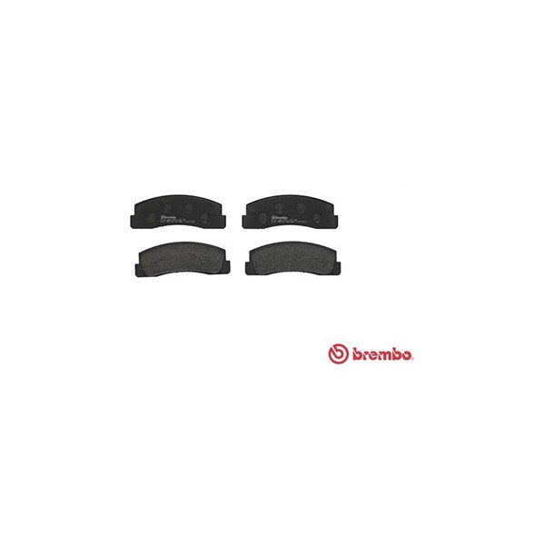Bromsbeläggsats, Framaxel Brembo P 41 002 BREMBO