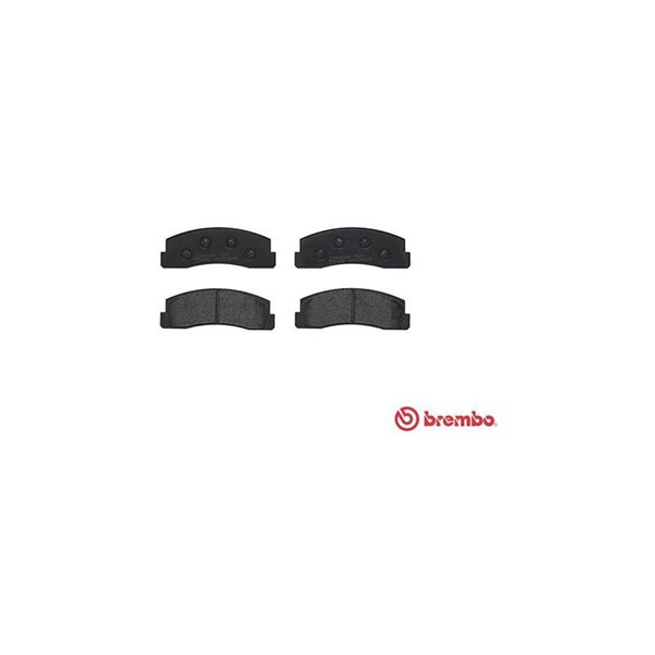 Bromsbeläggsats, Framaxel Brembo P 41 005 BREMBO