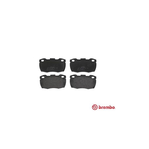 Bromsbeläggsats, Framaxel Brembo P 44 005 BREMBO