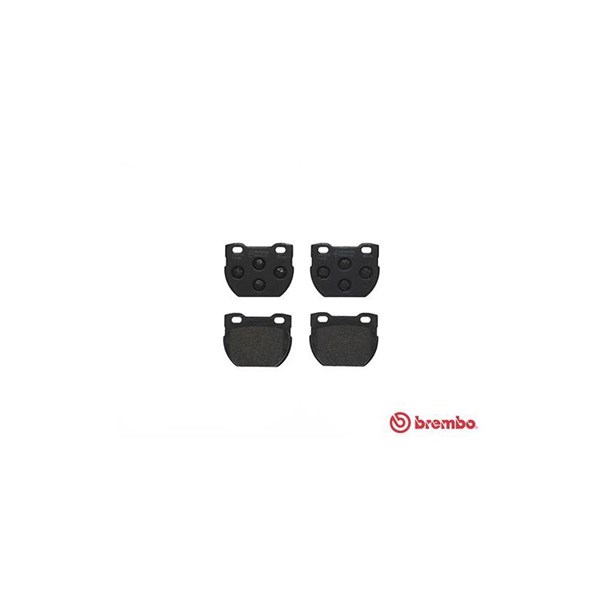 Bromsbeläggsats, Bakaxel Brembo P 44 006 BREMBO
