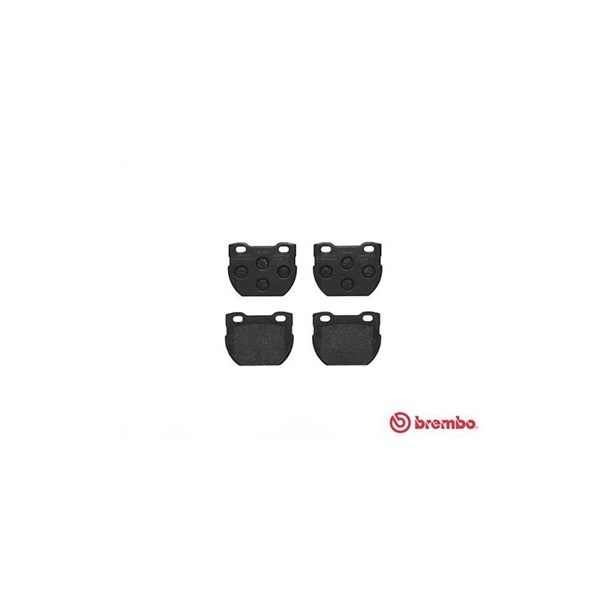 Bromsbeläggsats, Bakaxel Brembo P 44 007 BREMBO