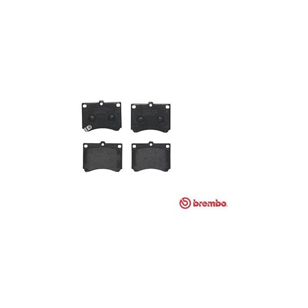 Bromsbeläggsats, Framaxel Brembo P 49 011 BREMBO