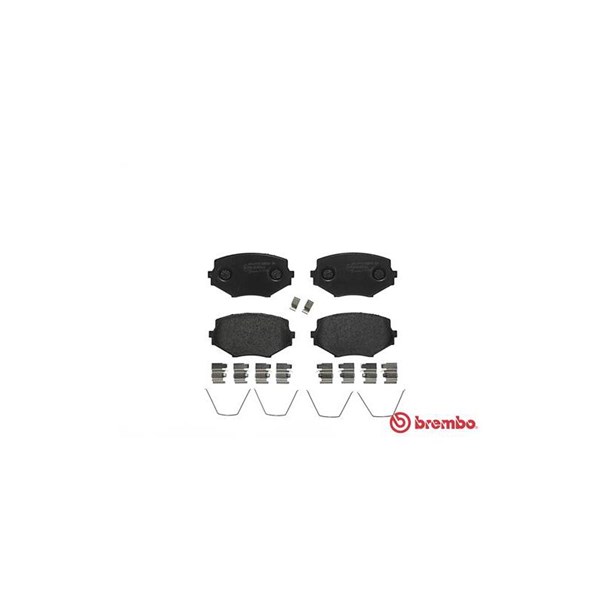 Bromsbeläggsats, Framaxel Brembo P 49 020 BREMBO