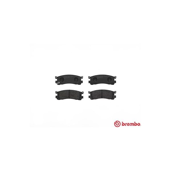 Bromsbeläggsats, Bakaxel Brembo P 49 025 BREMBO