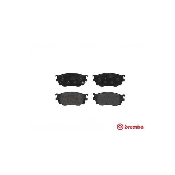 Bromsbeläggsats, Framaxel Brembo P 49 026 BREMBO