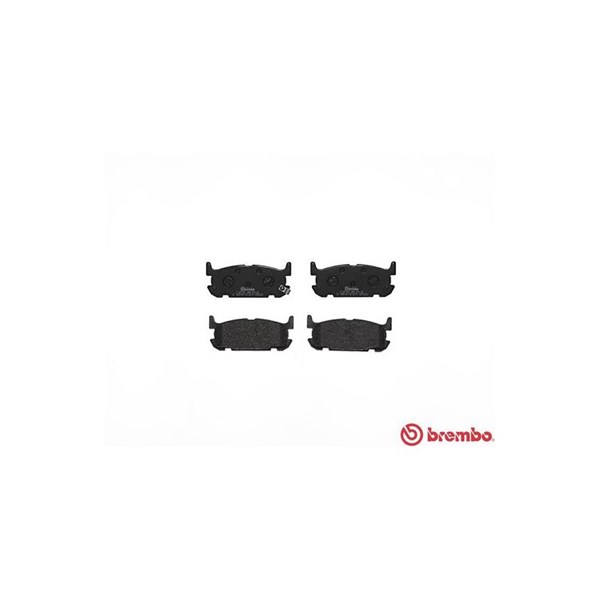 Bromsbeläggsats, Bakaxel Brembo P 49 031 BREMBO