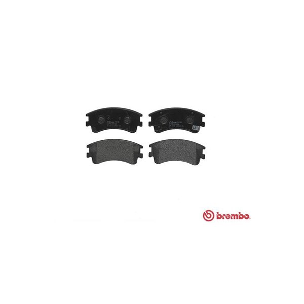 Bromsbeläggsats, Framaxel Brembo P 49 032 BREMBO