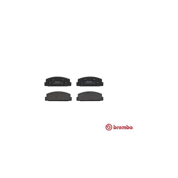 Bromsbeläggsats, Bakaxel Brembo P 49 037 BREMBO