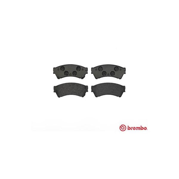 Bromsbeläggsats, Framaxel Brembo P 49 039 BREMBO