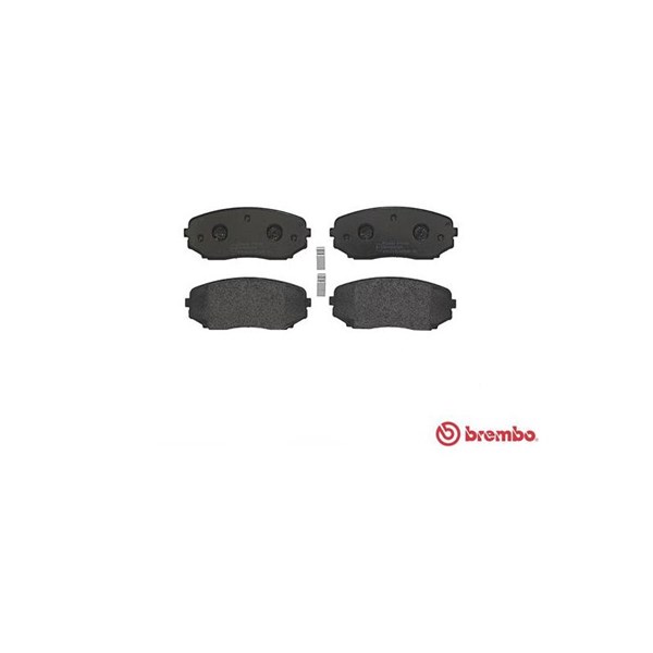 Bromsbeläggsats, Framaxel Brembo P 49 040 BREMBO