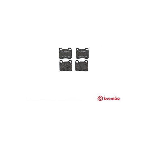 Bromsbeläggsats, Bakaxel BREMBO