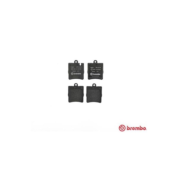 Bromsbeläggsats Solid, Bakaxel Brembo P 50 033 BREMBO