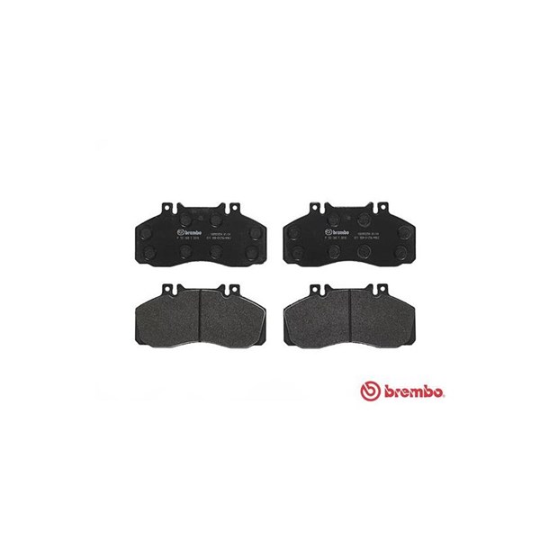 Bromsbeläggsats, Bakaxel, Framaxel Brembo P 50 065 BREMBO