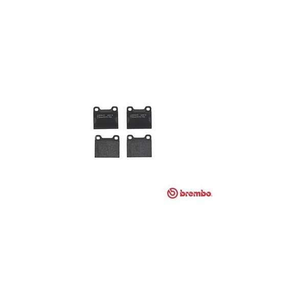 Bromsbeläggsats, Bakaxel BREMBO