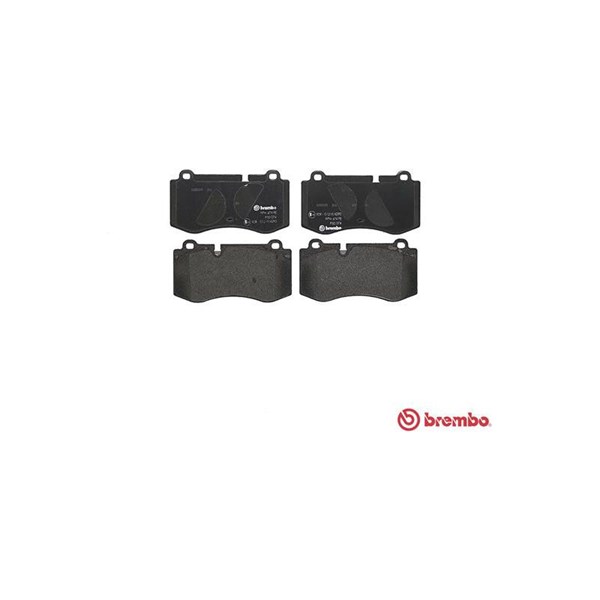 Bromsbeläggsats, Framaxel Brembo P 50 074 BREMBO