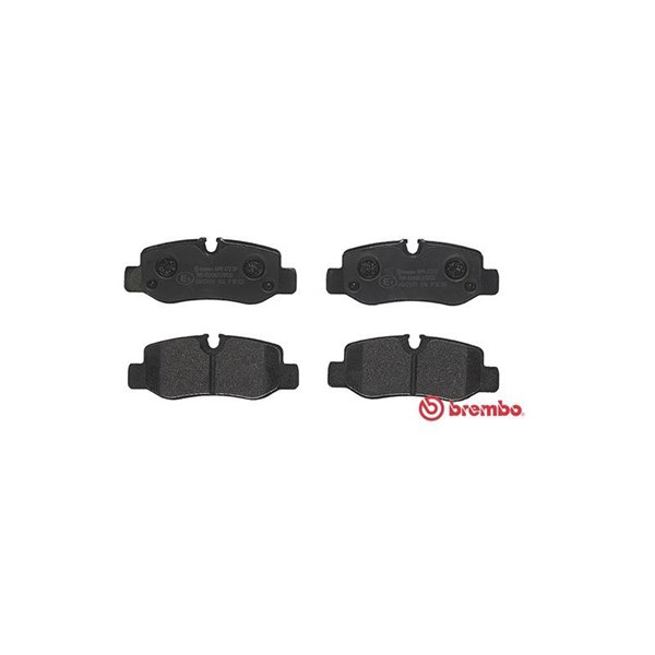 Bromsbeläggsats, Bakaxel BREMBO