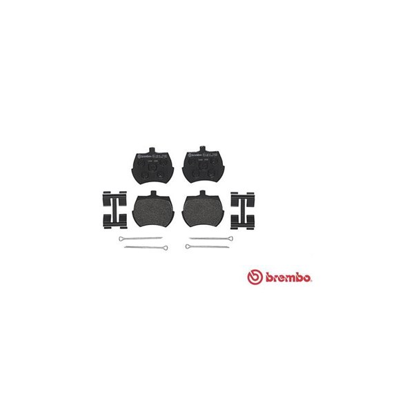 Bromsbeläggsats, Framaxel Brembo P 52 002 BREMBO
