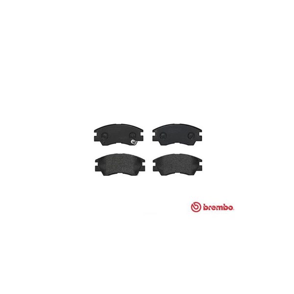 Bromsbeläggsats, Framaxel Brembo P 54 008 BREMBO