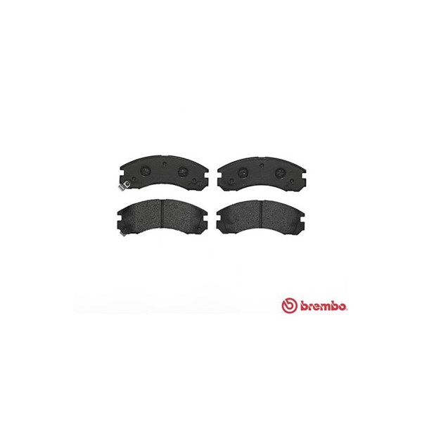 Bromsbeläggsats, Framaxel BREMBO