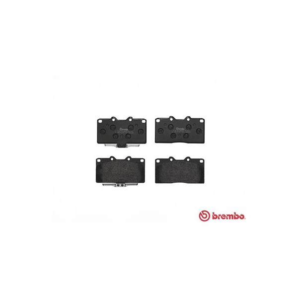 Bromsbeläggsats, Framaxel Brembo P 54 019 BREMBO