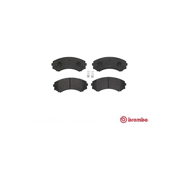 Bromsbeläggsats, Framaxel BREMBO
